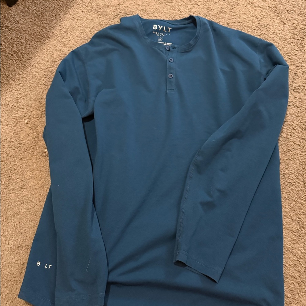 Men’s bylt basics Henley long sleeve